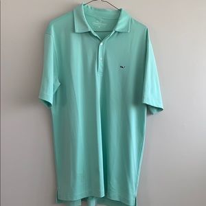 Green Vineyard Vines Polo